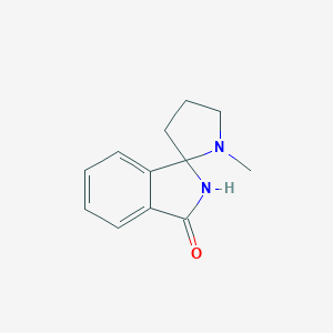 molecular formula C12H14N2O B163089 Shihunidine CAS No. 135626-84-5