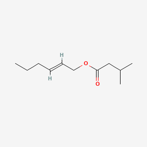 molecular formula C11H20O2 B1630895 trans-2-Hexenyl isovalerate CAS No. 68698-59-9
