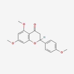 molecular formula C18H18O5 B1630903 Naringenin trimethyl ether 