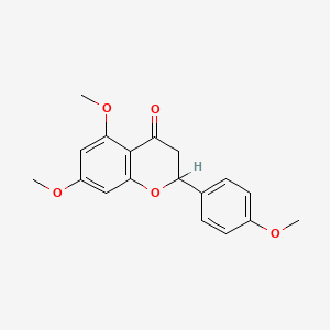 molecular formula C18H18O5 B1630903 Naringenin trimethyl ether CAS No. 38302-15-7