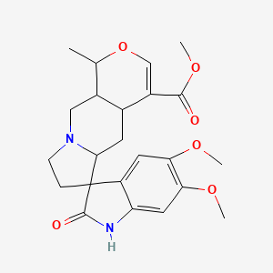 molecular formula C23H28N2O6 B1630909 Isocarapanaubine 