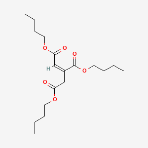 B1630913 Tributyl prop-1-ene-1,2,3-tricarboxylate CAS No. 7568-58-3