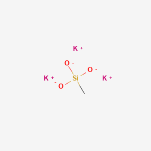 molecular formula CH3K3O3Si B1630920 tripotassium;methyl(trioxido)silane CAS No. 65351-55-5
