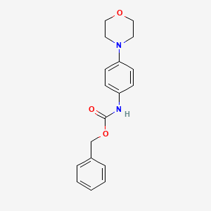 Benzyl 4-morpholinophenylcarbamate