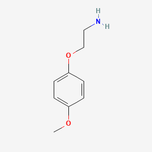 molecular formula C9H13NO2 B1630969 2-(4-Methoxyphenoxy)ethylamine CAS No. 50800-92-5