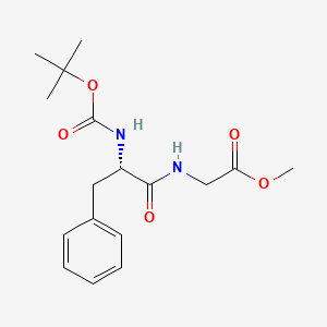 molecular formula C17H24N2O5 B1630970 Boc-phe-gly-ome CAS No. 7625-57-2