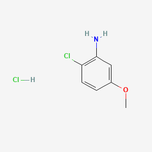 molecular formula C7H9Cl2NO B1630971 2-Chloro-5-methoxyaniline hydrochloride CAS No. 85006-21-9