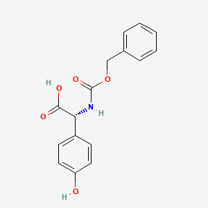 (R)-2-(Carbobenzoxy)amino-2-(4-hydroxyphenyl)acetic Acid