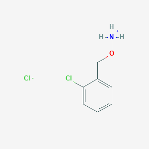 1-[(Ammoniooxy)methyl]-2-chlorobenzene chloride