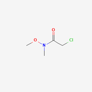 molecular formula C4H8ClNO2 B1631021 2-氯-N-甲氧基-N-甲基乙酰胺 CAS No. 67442-07-3
