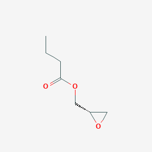 molecular formula C7H12O3 B1631027 (S)-(+)-Glycidyl butyrate CAS No. 65031-96-1