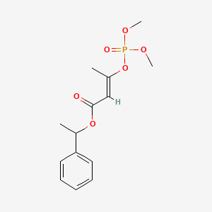 molecular formula C14H19O6P B1631034 Crotoxyphos CAS No. 326-12-5