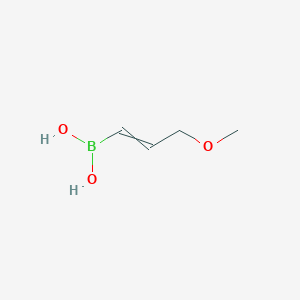 molecular formula C4H9BO3 B1631057 3-Methoxy-1-propenylboronic acid 