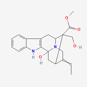 molecular formula C21H24N2O4 B1631062 16-Epi-voacarpine 