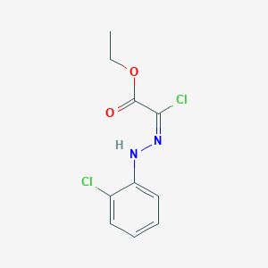 molecular formula C10H10Cl2N2O2 B1631067 Ethyl 2-chloro-2-[2-(2-chlorophenyl)hydrazono]-acetate 