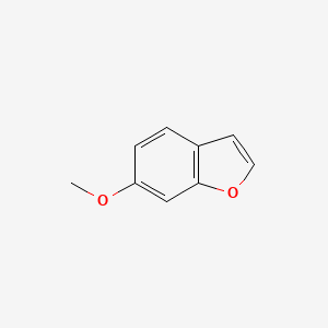molecular formula C9H8O2 B1631075 6-Methoxybenzofuran CAS No. 50551-63-8