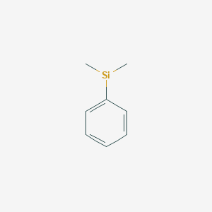 molecular formula C8H11Si B1631080 Dimethylphenylsilane CAS No. 766-77-8