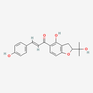molecular formula C20H20O5 B1631082 Bakuchalcone CAS No. 84575-13-3
