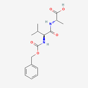 molecular formula C16H22N2O5 B1631090 Z-Val-Ala-OH CAS No. 24787-89-1