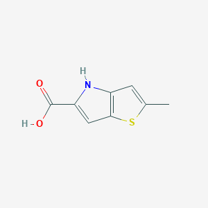 2-methyl-4H-thieno[3,2-b]pyrrole-5-carboxylic acid