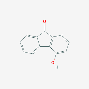 molecular formula C13H8O2 B163111 4-Hydroxy-9-fluorenone CAS No. 1986-00-1
