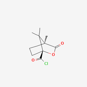(1R,4S)-4,7,7-trimethyl-3-oxo-2-oxabicyclo[2.2.1]heptane-1-carbonyl chloride