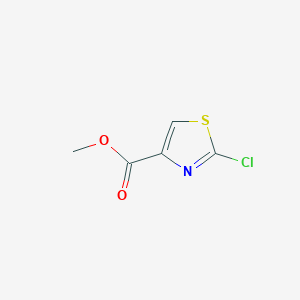 molecular formula C5H4ClNO2S B1631126 Methyl 2-chloro-4-thiazolecarboxylate CAS No. 850429-61-7