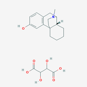 molecular formula C21H29NO7 B1631158 Dextrorphan D-tartrate 