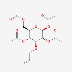 1,2,4,6-Tetra-O-acetyl-3-O-allyl-beta-D-glucopyranose