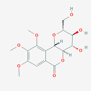 molecular formula C16H20O9 B1631227 二-O-甲基耳草素 CAS No. 33815-57-5