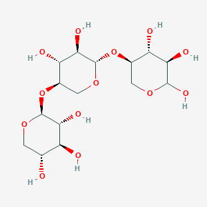 molecular formula C15H26O13 B1631234 木三糖 