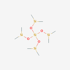 molecular formula C8H24O4Si5 B1631252 Tetrakis(dimethylsiloxy)silane CAS No. 17082-47-2
