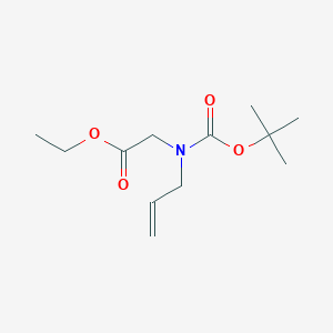 Ethyl 2-(allyl(tert-butoxycarbonyl)amino)acetate