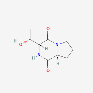 molecular formula C9H14N2O3 B1631304 Cyclo(Pro-Thr) 