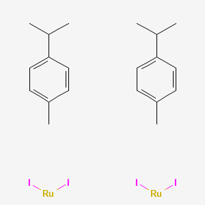molecular formula C20H28I4Ru2 B1631354 Diiodo(p-cymene)ruthenium(II) dimer 