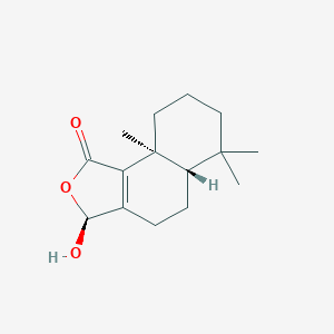 molecular formula C15H22O3 B1631355 12-Hydroxyisodrimenin 