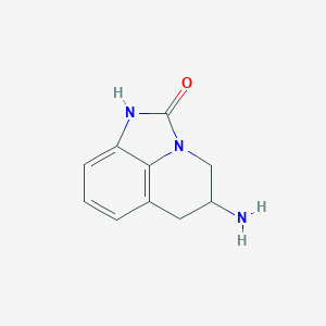 5-Amino-5,6-dihydro-4H-imidazo[4,5,1-ij]quinolin-2(1H)-one