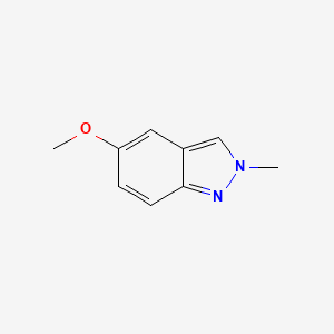 molecular formula C9H10N2O B1631360 5-Methoxy-2-methyl-2H-indazole CAS No. 541539-88-2