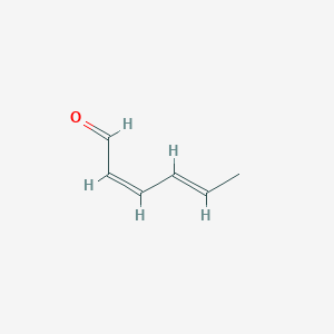 molecular formula C6H8O B1631374 (2Z,4E)-Hexa-2,4-dienal 