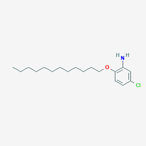 molecular formula C18H30ClNO B1631409 5-Chloro-2-dodecyloxy aniline 