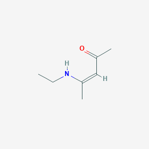molecular formula C7H13NO B1631416 4-Ethylaminopent-3-EN-2-one 