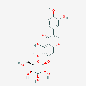 molecular formula C23H24O12 B1631419 Iristectorin A 