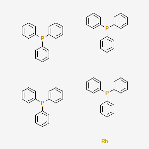 molecular formula C72H60P4Rh B1631421 Hydridotetrakis(triphenylphosphine)rhodium(I) CAS No. 25869-38-9