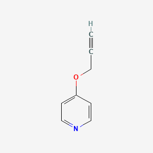 molecular formula C8H7NO B1631434 4-Pyridylpropargyl ether 