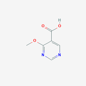 molecular formula C6H6N2O3 B1631440 4-甲氧基嘧啶-5-羧酸 CAS No. 72411-89-3