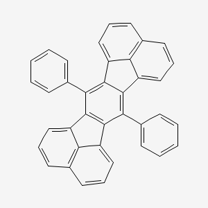 molecular formula C38H22 B1631446 7,14-Diphenylacenaphtho[1,2-k]fluoranthene 