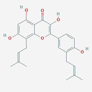 molecular formula C25H26O6 B1631450 Broussoflavonol F 