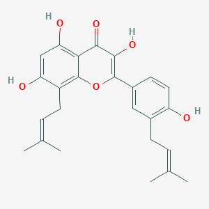 molecular formula C25H26O6 B1631450 Broussoflavonol F CAS No. 162558-94-3
