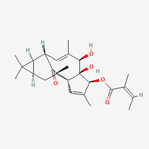molecular formula C25H34O5 B1631451 20-Deoxyingenol 3-angelate CAS No. 75567-38-3