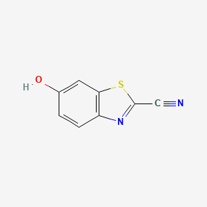 molecular formula C8H4N2OS B1631455 2-Cyano-6-hydroxybenzothiazole CAS No. 939-69-5